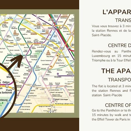 Grand Studio Confort#St Germain-Montparnasse#4P Paris Exterior foto